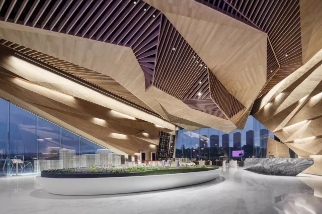 主展厅室内空间，，，，，，，豪门国际建筑设计